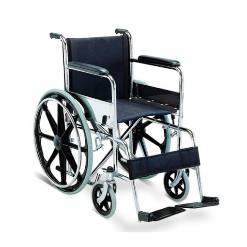 silla de ruedas no desmontable aros pvc